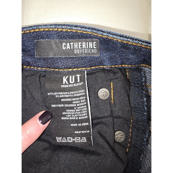 Mother-Kut From the Kloth Catherine Boyfriend Jean Designer Denim Pants Size 6 - Picture 5 of 6